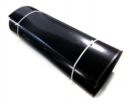 Plastique plaque ABS 1mm Noir 2000 x 1000 mm (2m x 1m) Film de protection unilatéral et Fabriqué en Allemagne roulé | az-reptec
